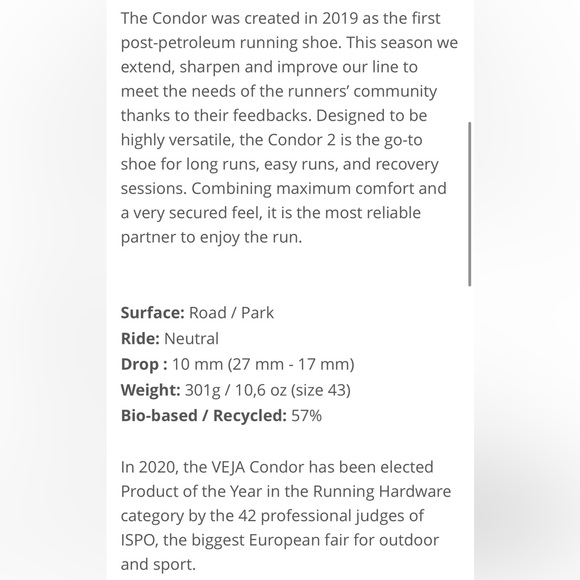 Veja Condor 2 Running Sneakers - Picture 4 of 7